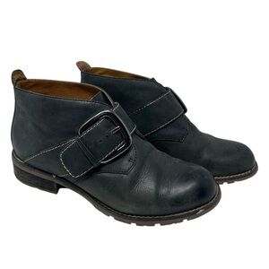 Soft Leather Ankle Boone Boots